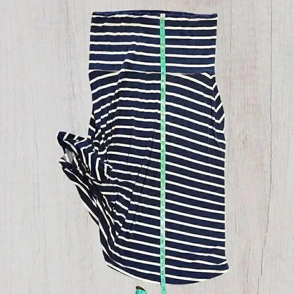 RICKI'S strapless dress XL blue with white stripes - Picture 5 of 7